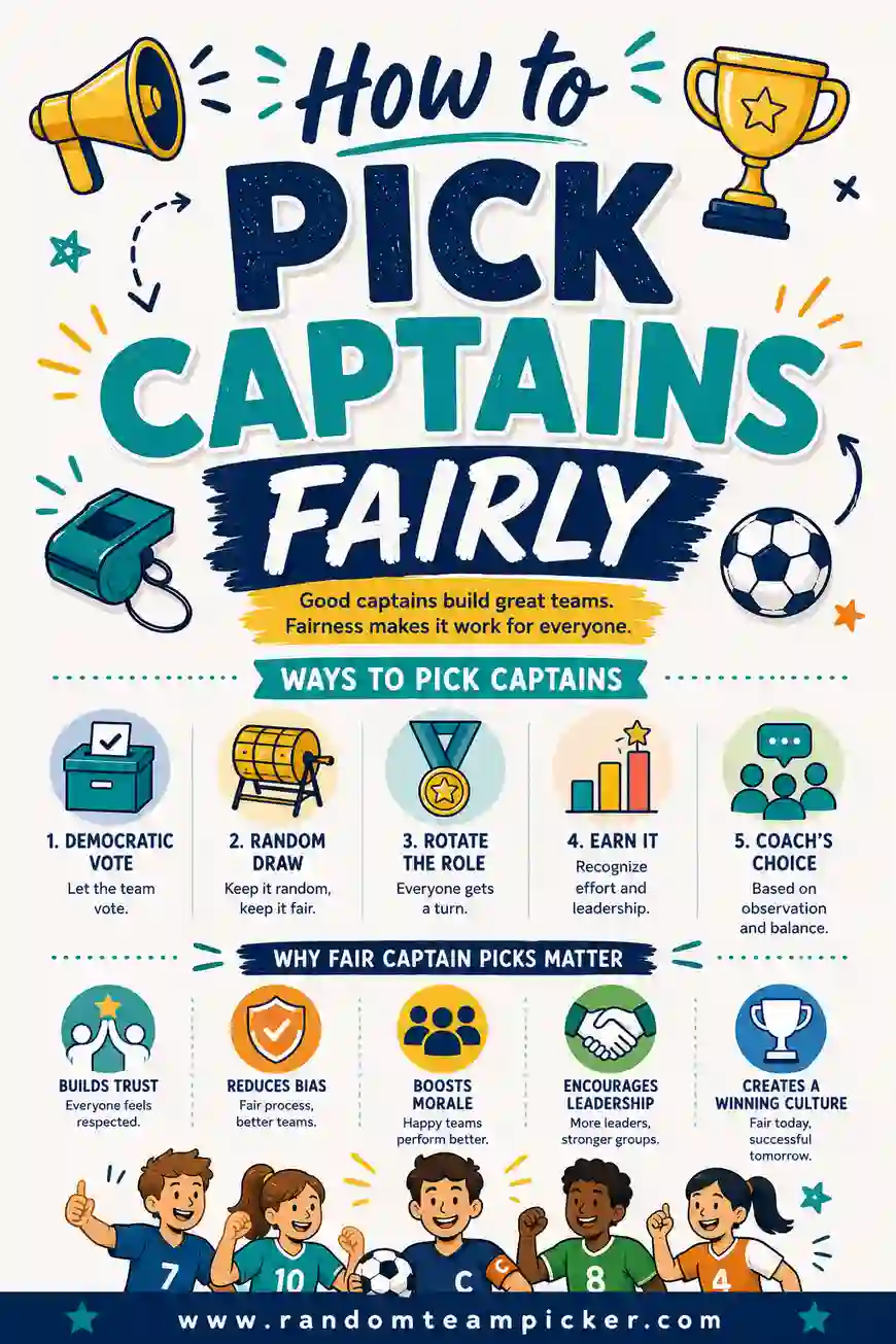 How to Pick Captains Fairly (Every Method)