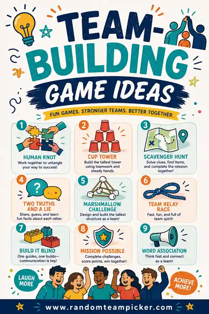 Team-Building Game Ideas (Fun for Any Group)